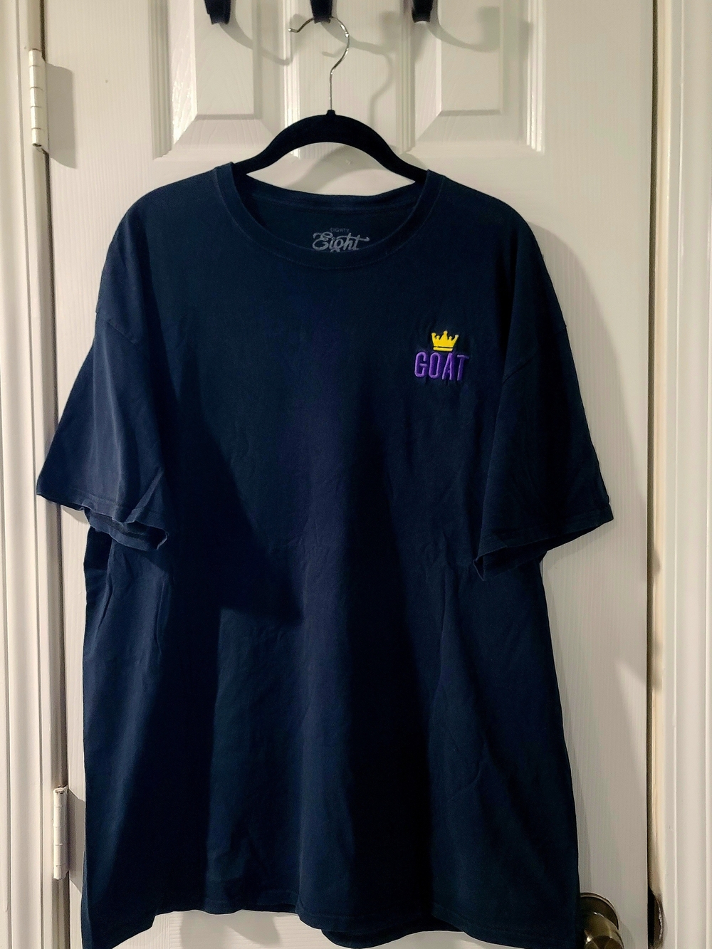Crown Logo Short Sleeve T-Shirt in Black XL